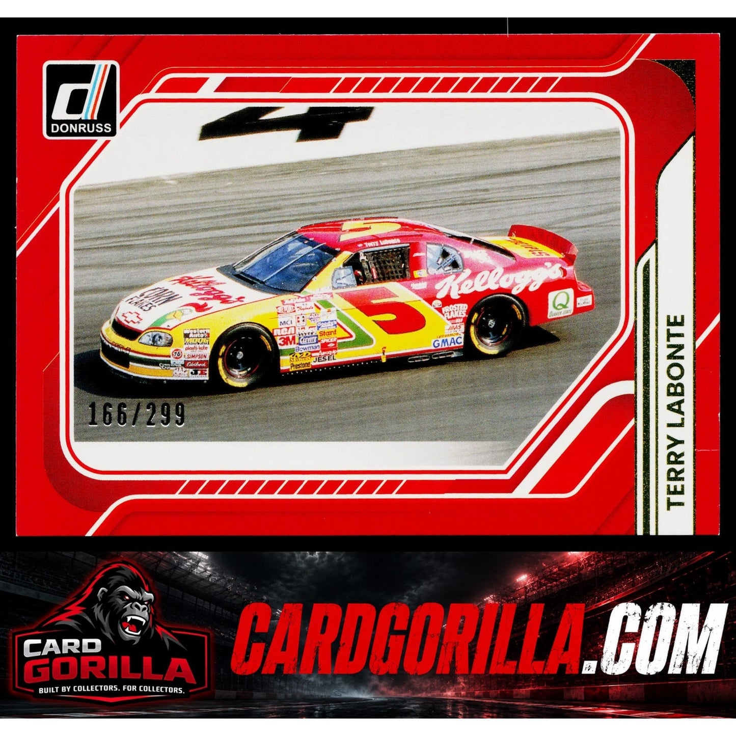 2026 Donruss #180 Terry Labonte Red #/299