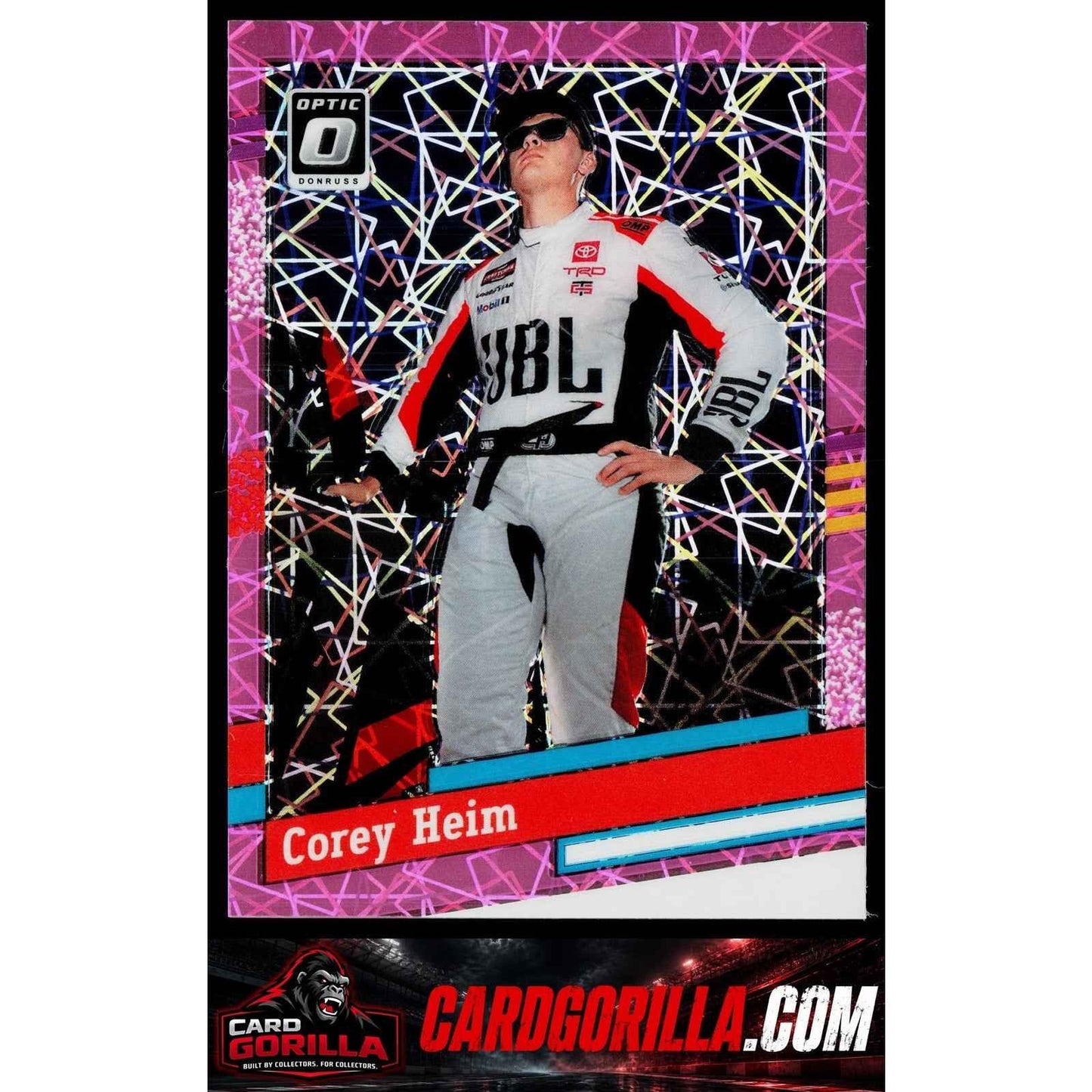 2024 Donruss #137 Corey Heim Optic Pink Velocity #/79