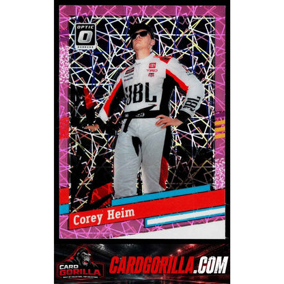 2024 Donruss #137 Corey Heim Optic Pink Velocity #/79