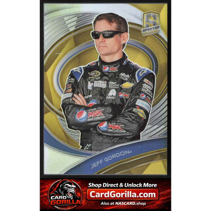 2022 Panini Chronicles #42 Jeff Gordon Spectra Gold #/10