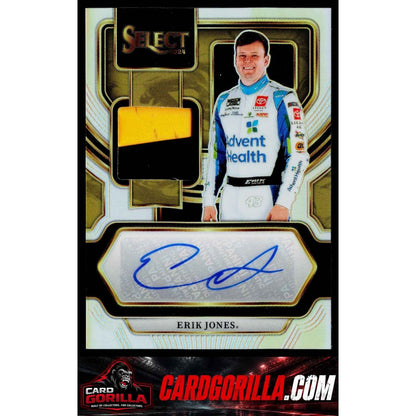 2024 Panini Select #AM-EJS Erik Jones Autographed Memorabilia #/99