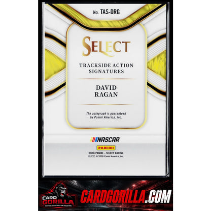 2026 Select #TAS-DRG David Ragan Trackside Action Signatures