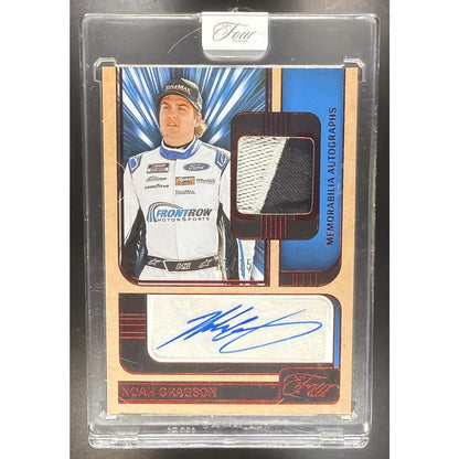 2025 Panini Turn Four NASCAR Noah Gragson #MA-NGN Memorabilia Auto Red 11/15