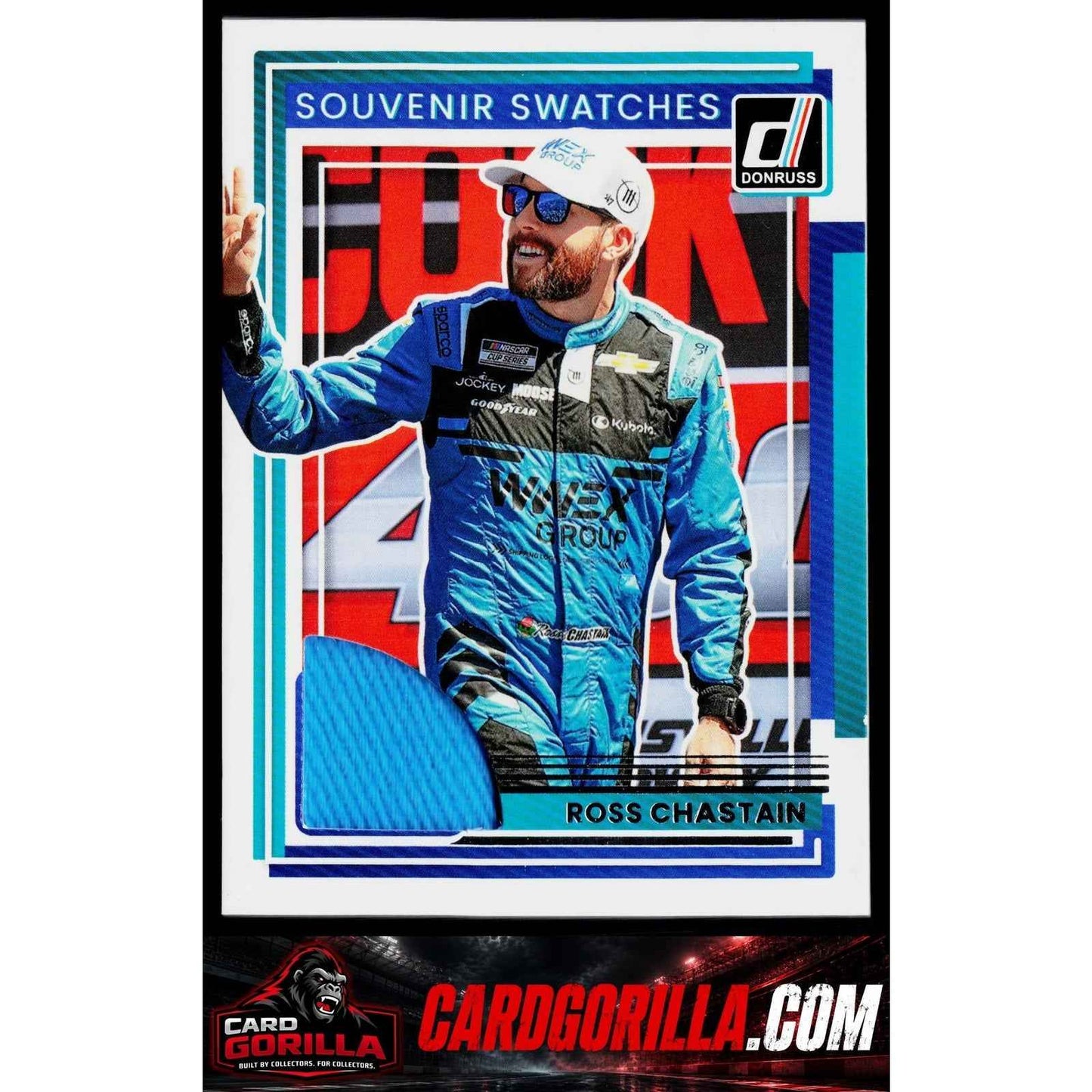 2025 Donruss #SV-RCT Ross Chastain Souvenir Swatches