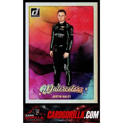 2024 Donruss #20 Justin Haley Watercolors