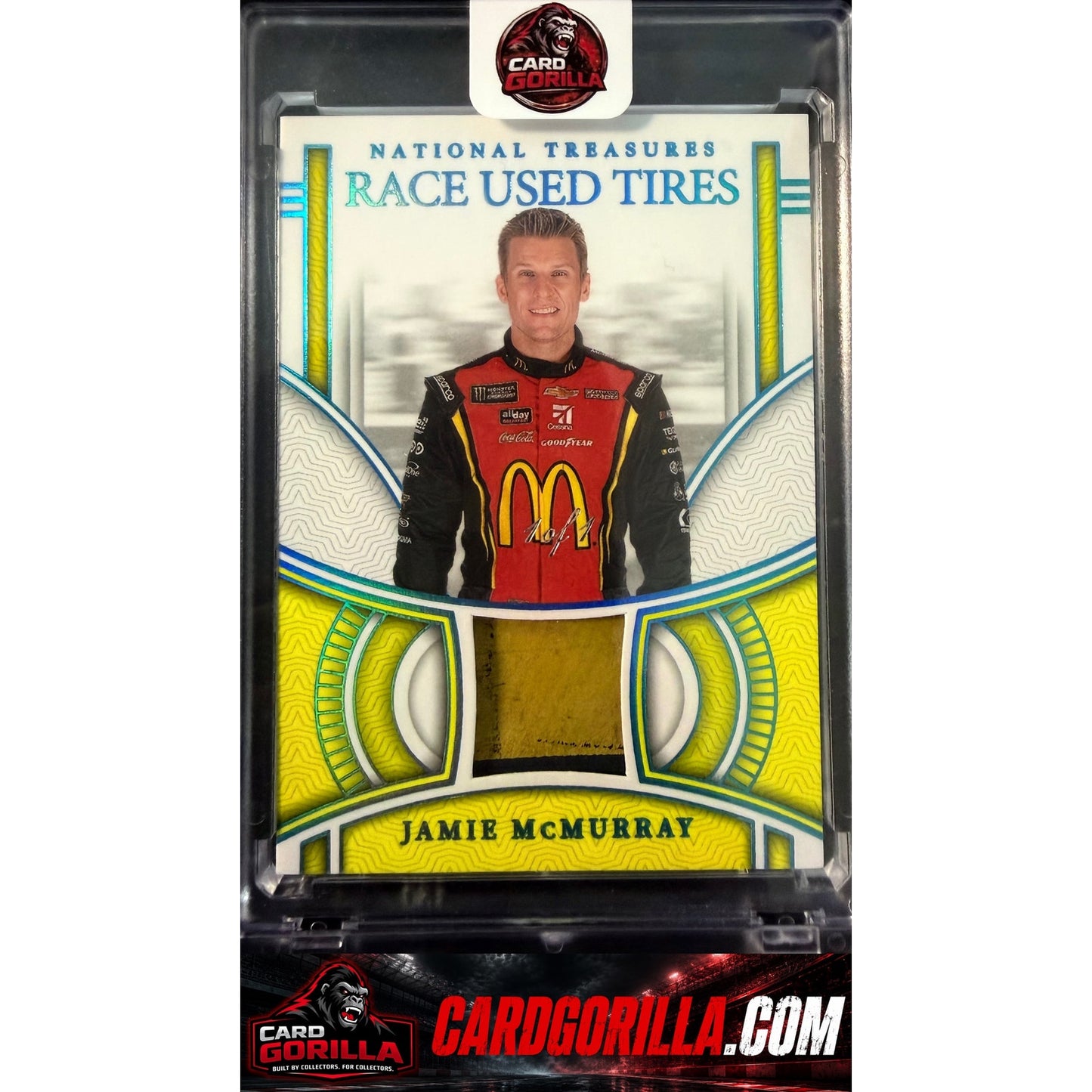 2024 Panini National Treasures Jamie McMurray Race Used Tires Platinum #1/1
