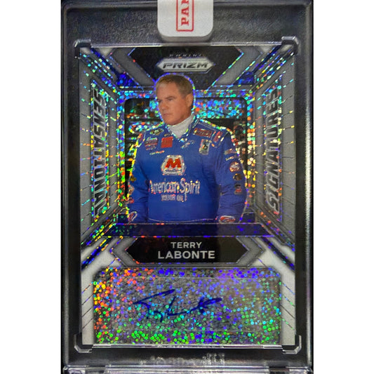 2024 Panini Prizm Terry Labonte Sensational Signatures White Sparkle #1/1
