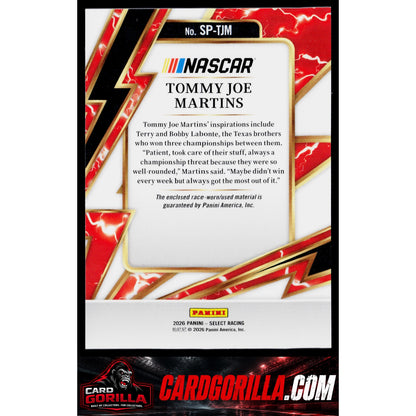 2026 Panini Select #SP-TJM Tommy Joe Martins Sparks