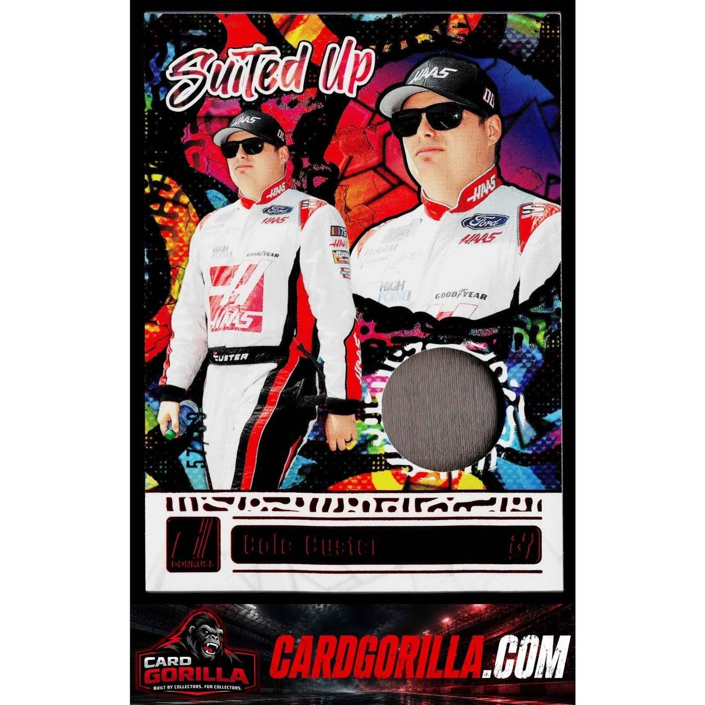 2024 Donruss #SU-CC Cole Custer Suited Up Swatches Red #/99
