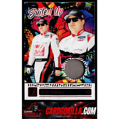 2024 Donruss #SU-CC Cole Custer Suited Up Swatches Red #/99