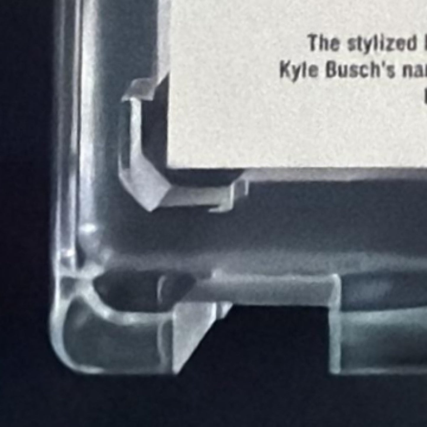 2026 Panini Turn Four Racing Kyle Busch Center Stage Signatures Purple /25