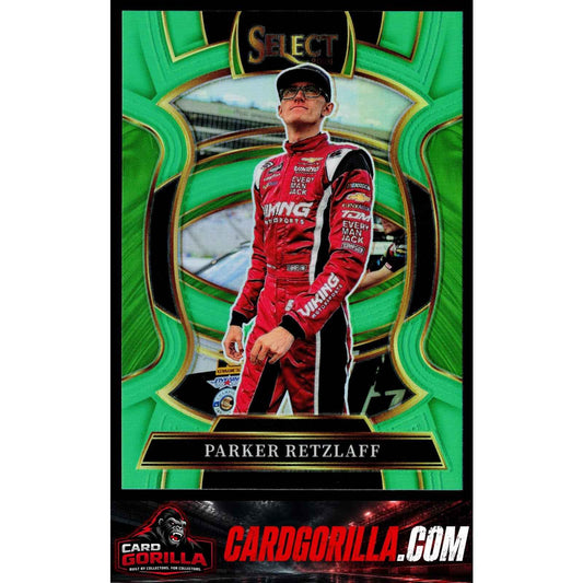 2026 Panini Select #17 Parker Retzlaff Neon Green Prizms #/75