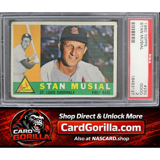 1960 Topps #250 Stan Musial PSA 2