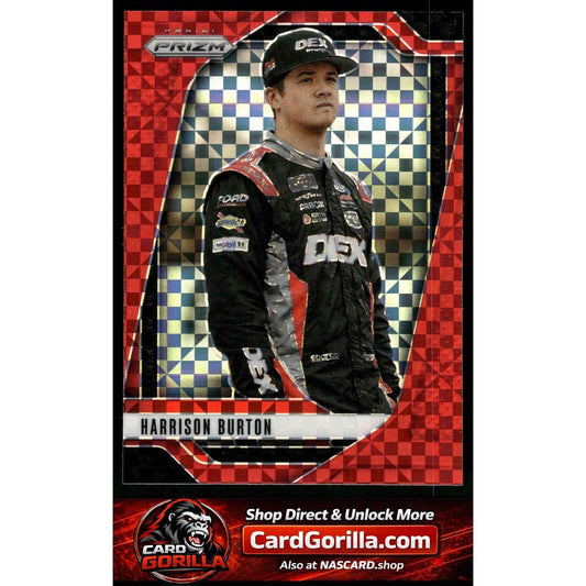 2025 Panini Prizm #67 Harrison Burton Red Power #/175