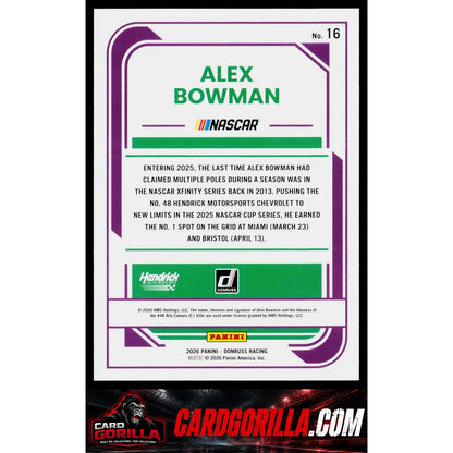2026 Donruss #16 Alex Bowman Red #/299