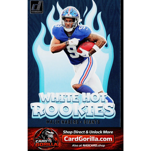 2024 Donruss #WH10 Malik Nabers White Hot Rookies