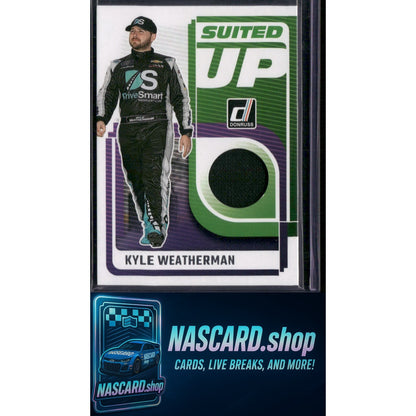 2025 Donruss #SU-KWT Kyle Weatherman Suited Up Swatches - Card Gorilla