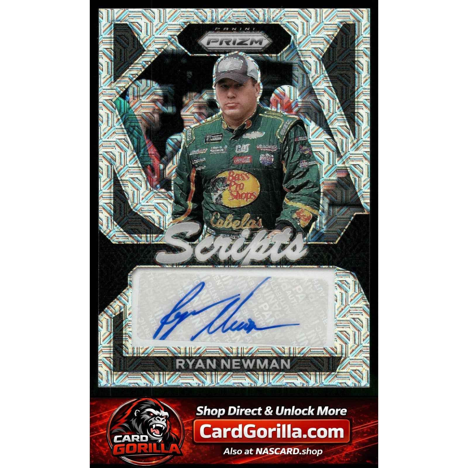 2024 Panini Prizm #S-RNN Ryan Newman Scripts Mojo #/25
