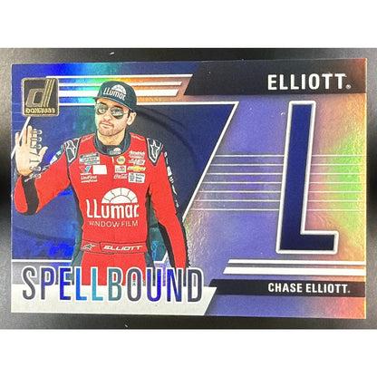 2025 Panini Donruss NASCAR Chase Elliott #8 Spellbound Holo 19/199