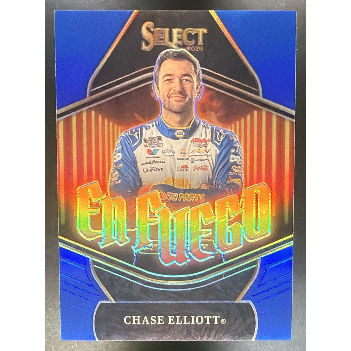 2025 Panini Select Chase Elliott #4 Sparks Red Prizm 42/49