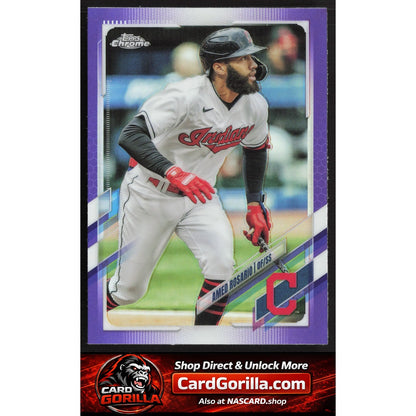 2021 Topps Chrome Update #USC22 Amed Rosario Purple Refractor