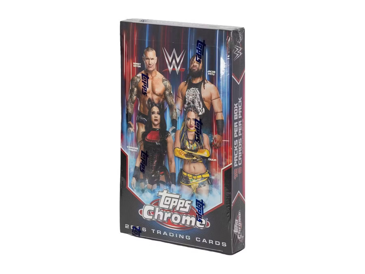 2026 Topps Chrome WWE Wrestling Hobby Box