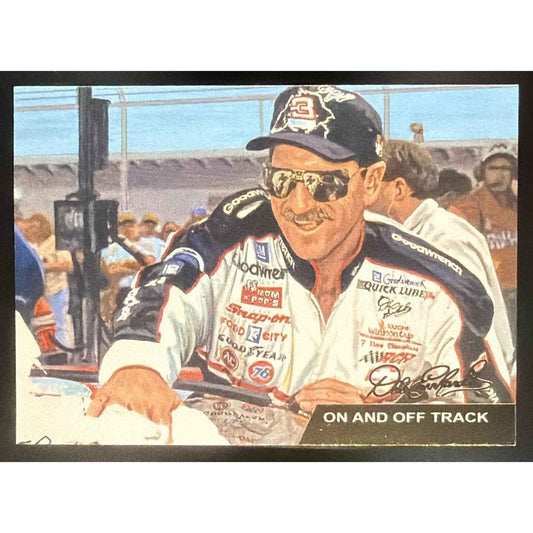 2002 Dale Earnhardt The Artist Series Bill Purdom #29 On and Off Track
