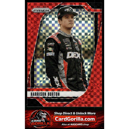 2025 Panini Prizm #67 Harrison Burton Red Power #/175