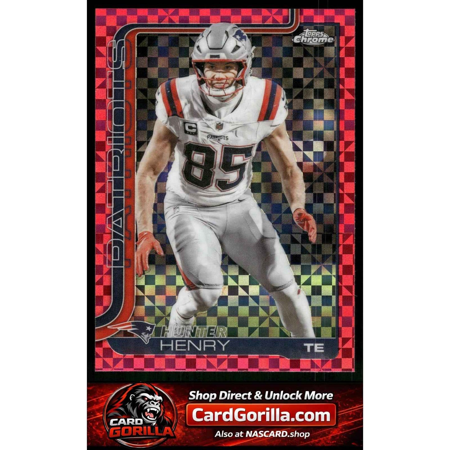 2025 Topps Chrome #209 Hunter Henry X-Fractor