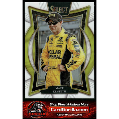 2025 Panini Select #27 Matt Kenseth White Prizms #/99