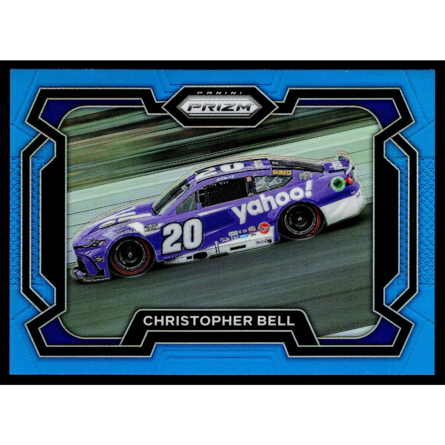 2024 Panini Prizm #97 Christopher Bell Carolina Blue #/49