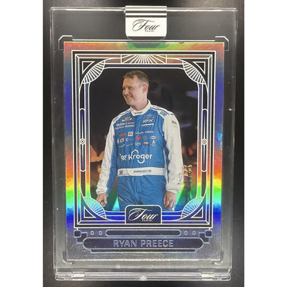 2026 Panini Turn Four Racing Ryan Preece #9 Holo Silver 2/49