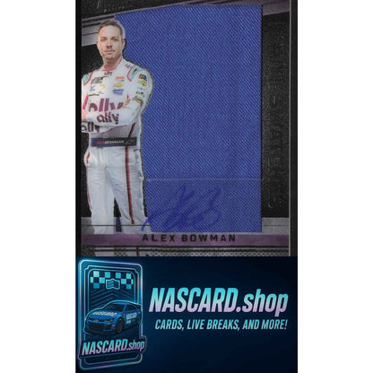 2023 Panini Prime #SSW-ABO Alex Bowman Signature Swatches #/49