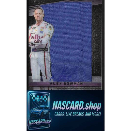 2023 Panini Prime #SSW-ABO Alex Bowman Signature Swatches #/49