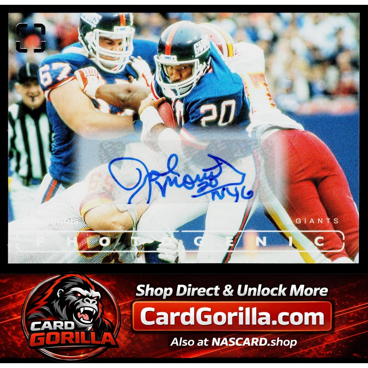 2024 Panini Photogenic #92 Joe Morris Autographs