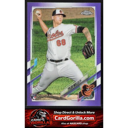 2021 Topps Chrome Update #USC83 Tyler Wells Purple Refractor