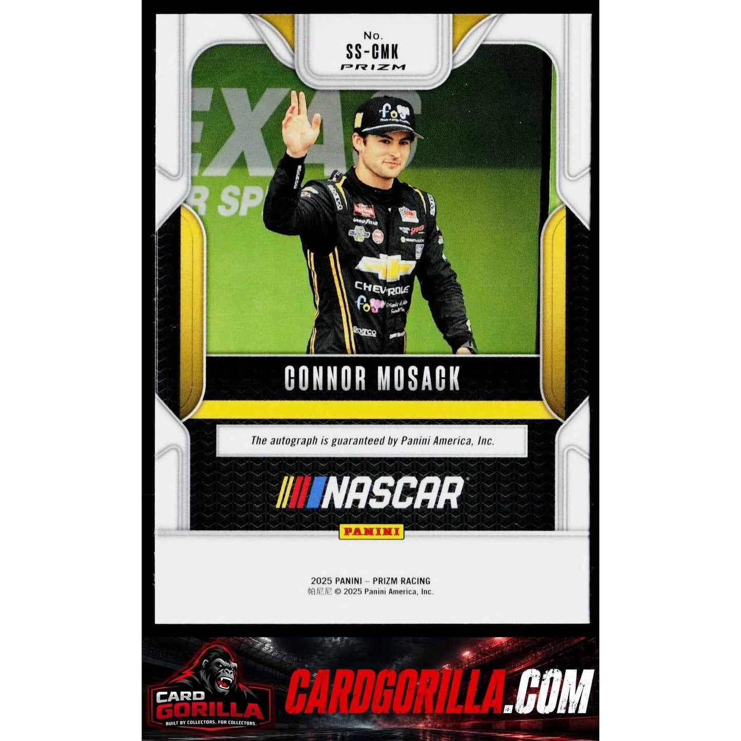 2025 Panini Prizm #SS-CMK Connor Mosack Sensational Signatures