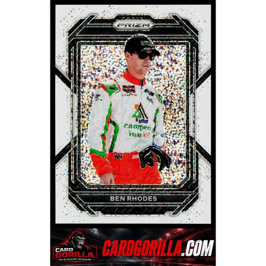 2023 Panini Prizm #37 Ben Rhodes White Sparkle Prizm