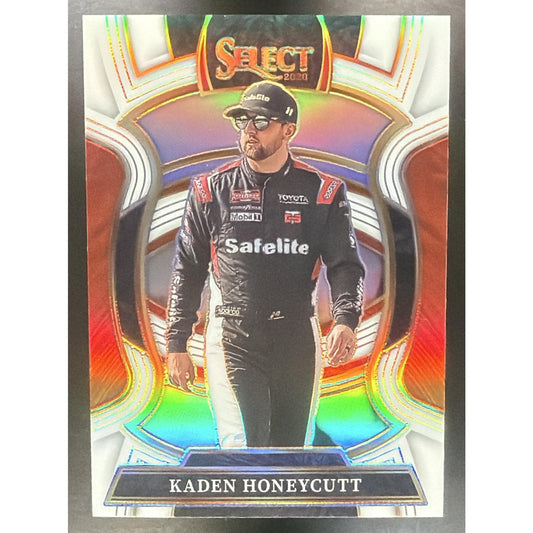 2026 Panini Select NASCAR Kaden Honeycutt #52 Set - Grandstand White Prizms /99