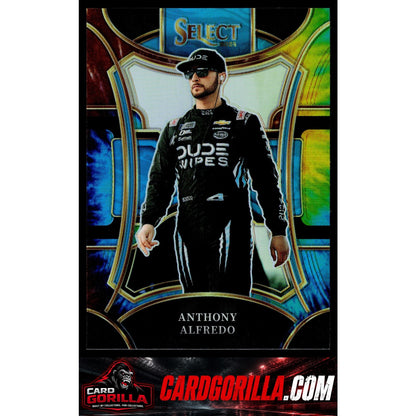 2024 Panini Select #276 Anthony Alfredo Tie-Dye Prizms #/25