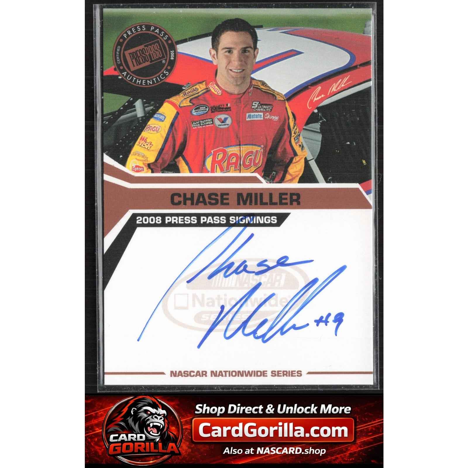 2008 Press Pass #NNO Chase Miller Signings