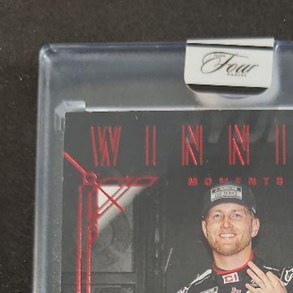 2026 Panini Turn Four Racing William Byron #20 Winning Moments Red /15 Auto