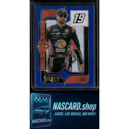 2025 Select Racing #29 Chase Briscoe Numbers Blue Prizms #/49 - NASCARD.shop