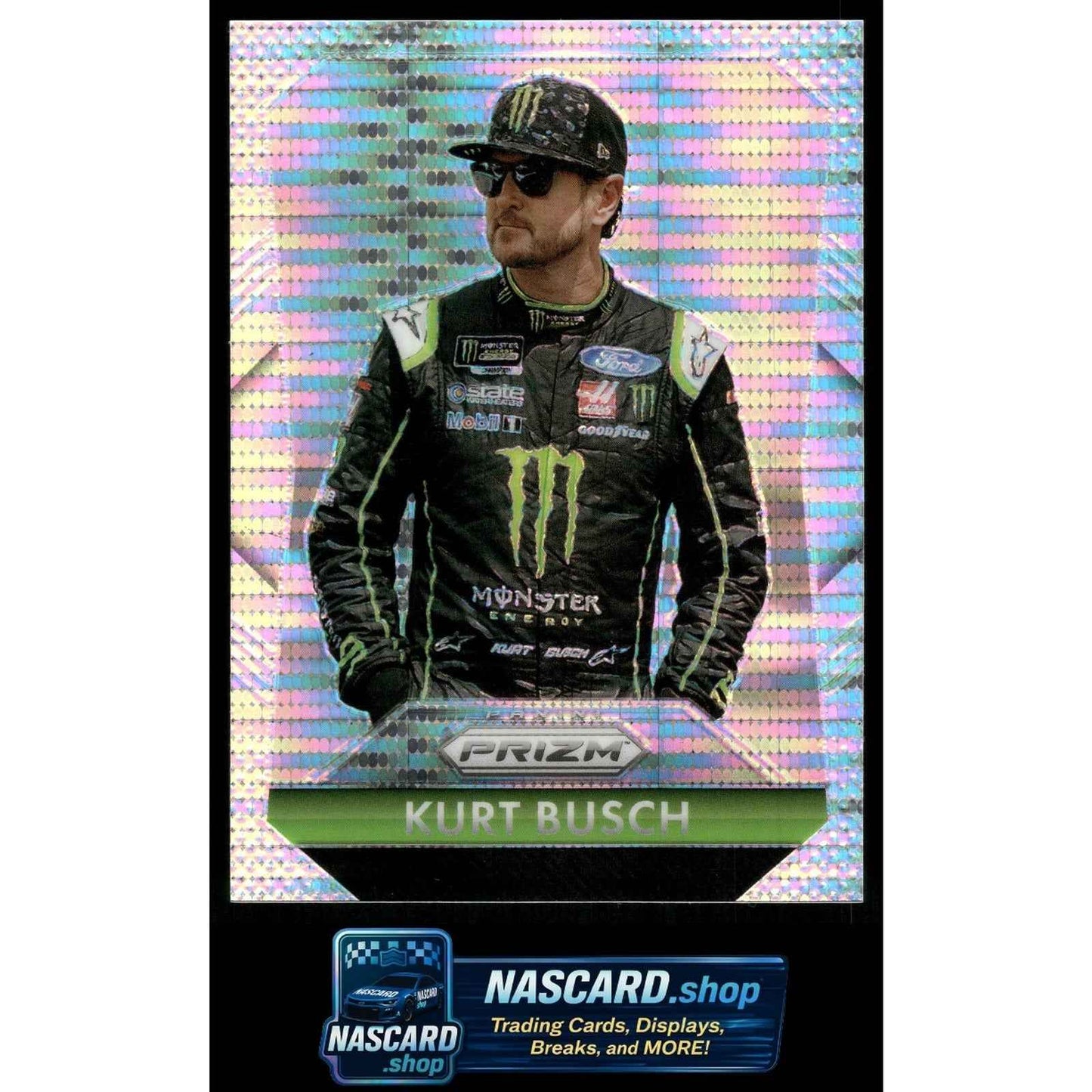 2025 Panini Prizm #166 Kurt Busch Pulsar #/299