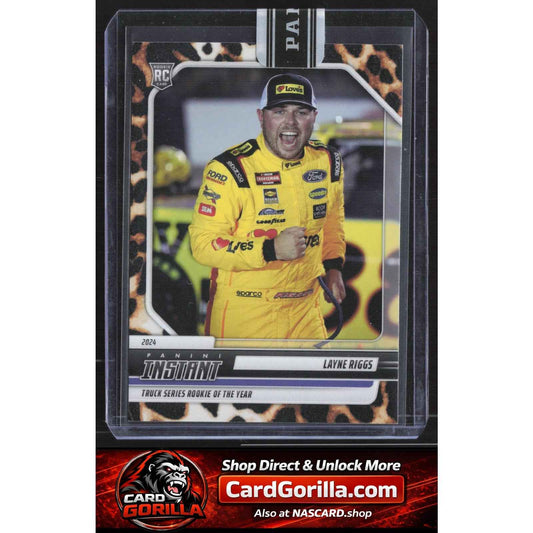 2024 Panini Instant #18 Layne Riggs Jaguar #/10 RC