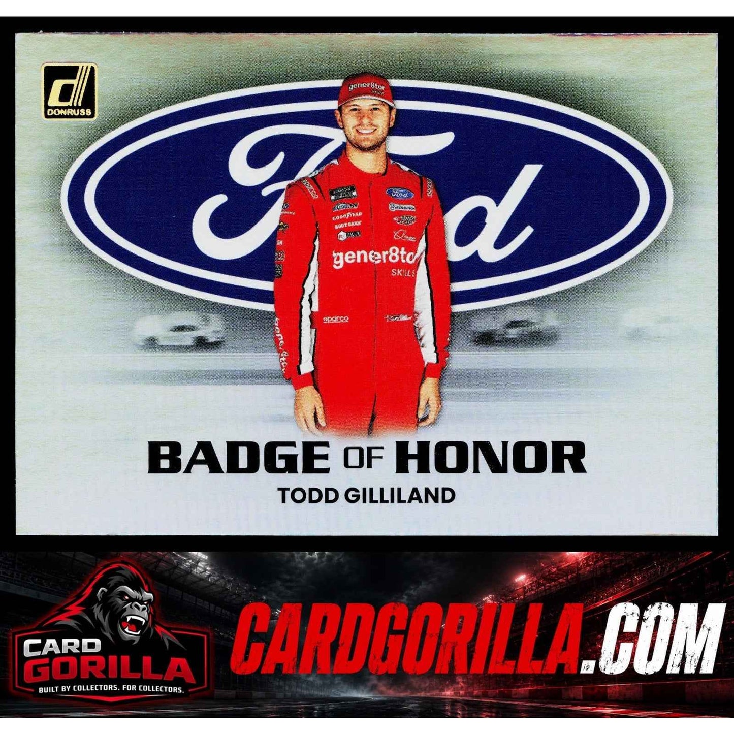 2024 Donruss #23 Todd Gilliland Badge of Honor