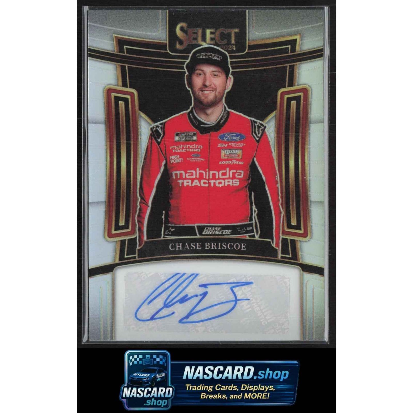 2024 Panini Select #S-CBE Chase Briscoe Signatures