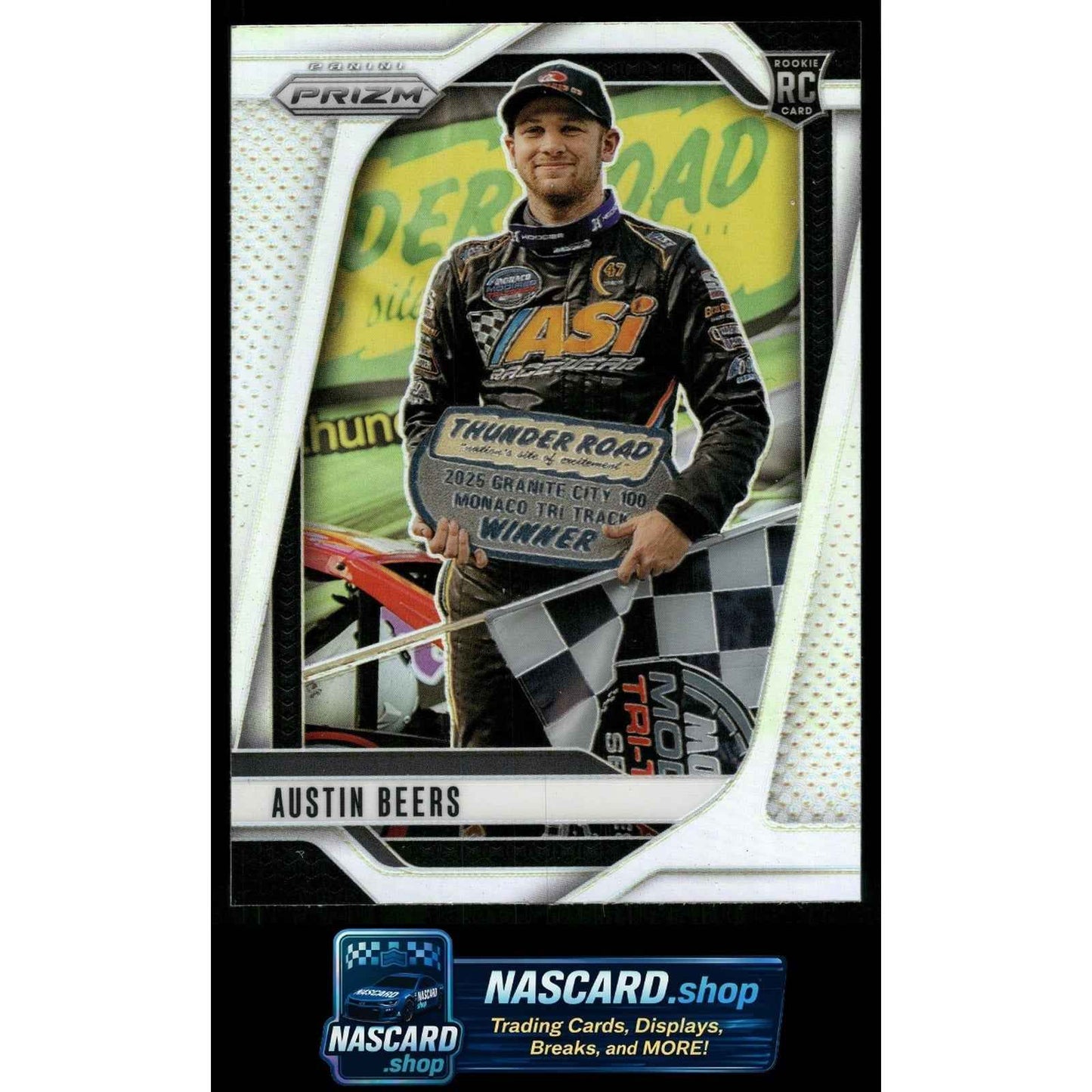 2025 Panini Prizm #83 Austin Beers Silver RC