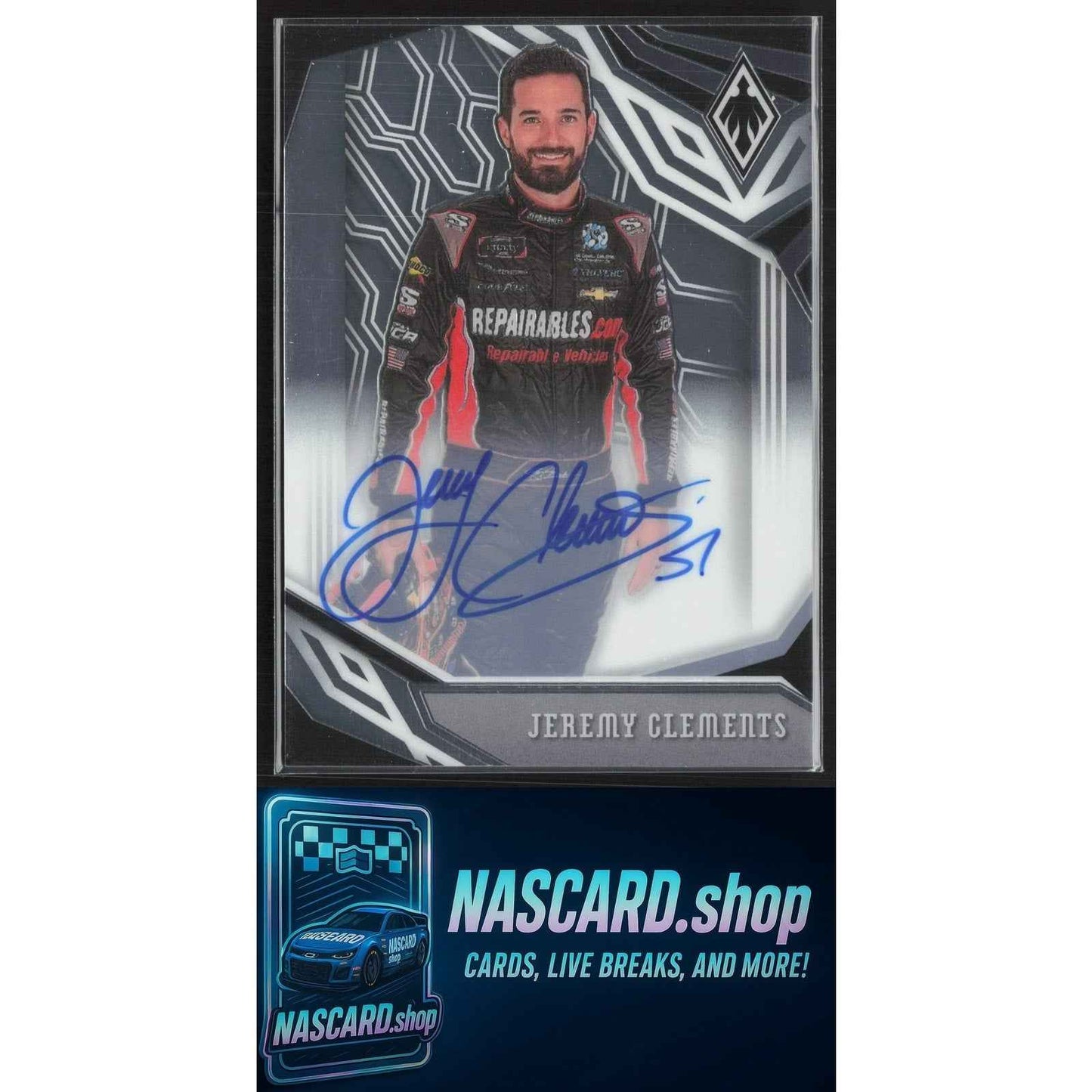 2020 Panini Chronicles #24 Jeremy Clements Phoenix Autographs #/300