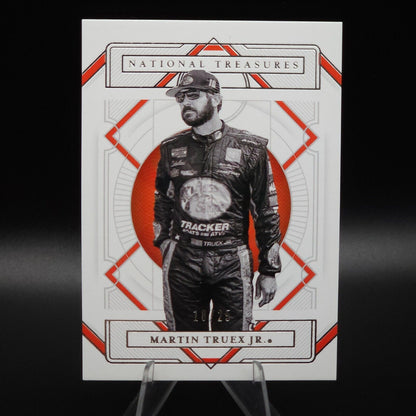 2021 National Treasures Black and White Variations #87 Martin Truex Jr. /25